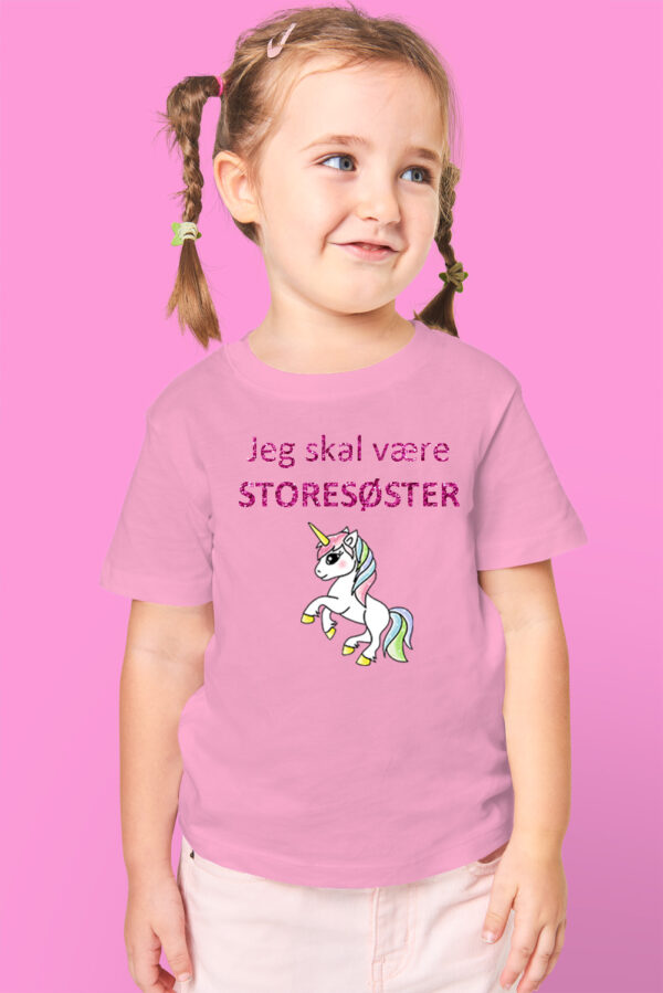 jeg skal være storesøster T-shirt