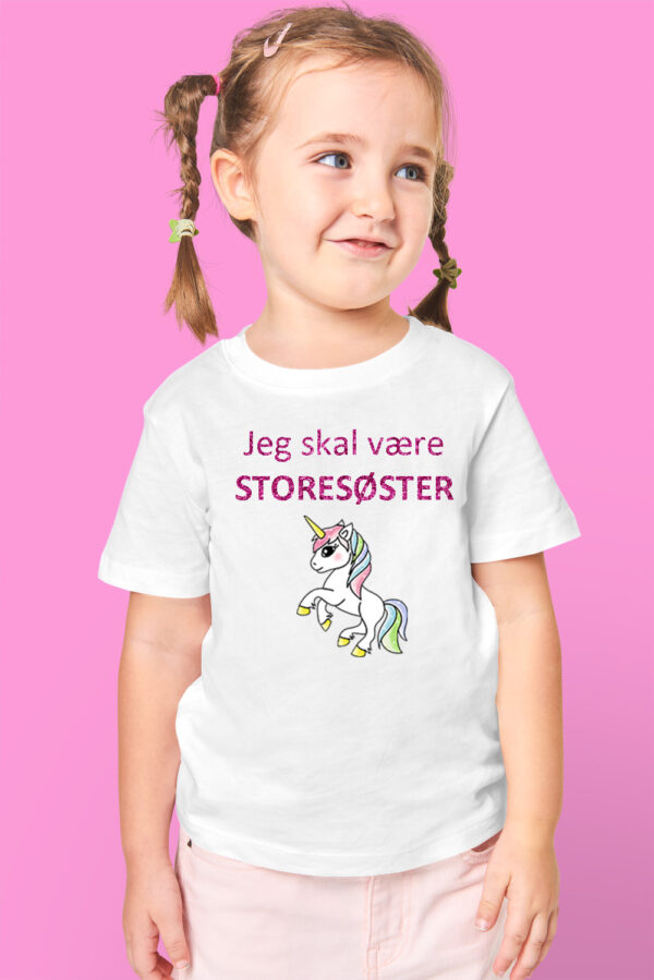 Jeg skal være storesøster T-shirt - Image 4