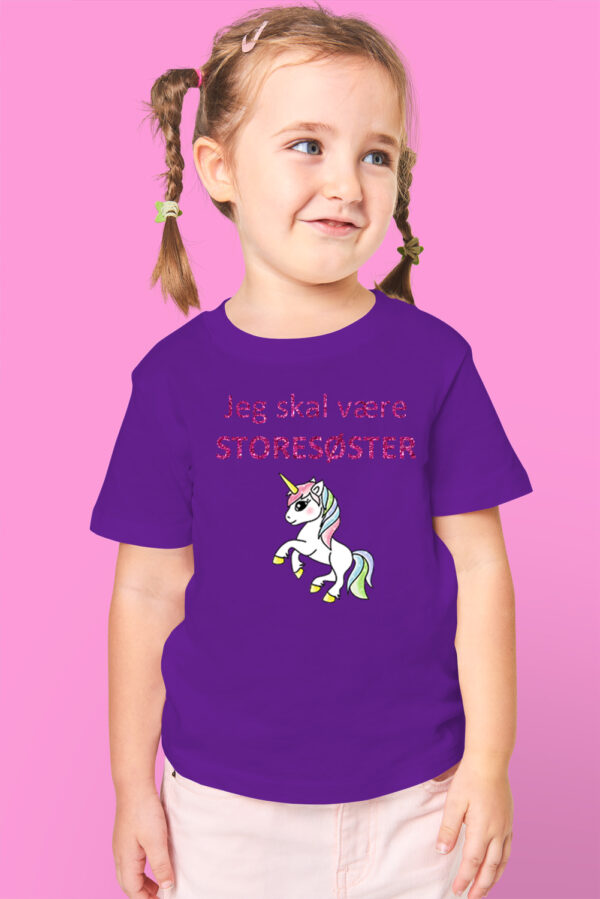 Jeg skal være storesøster T-shirt - Image 3