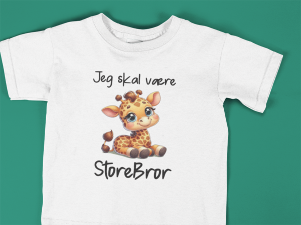 Jeg skal være storebror T-shirt - Image 2