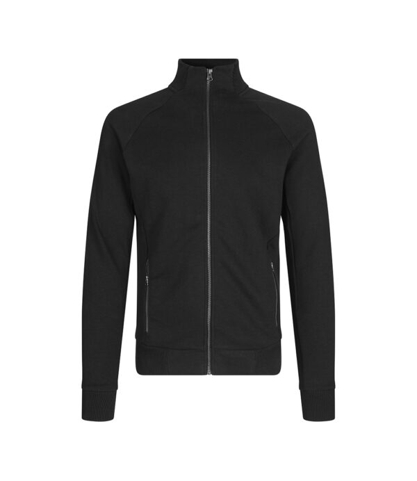 Sweat cardigan | zip