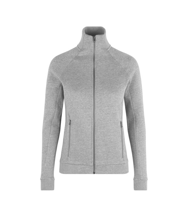 Sweat cardigan | zip | dame - Image 4