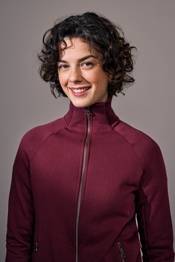 Sweat cardigan | zip | dame - Image 21