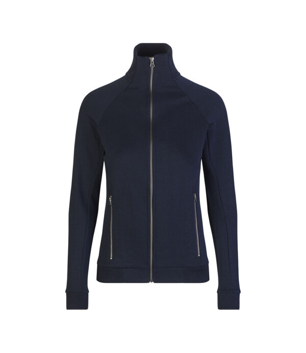Sweat cardigan | zip | dame - Image 5
