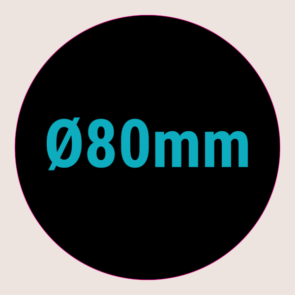 sticker 80mm